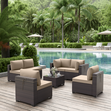 Rattan Sofa Set