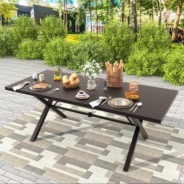 Kullavik Gotland 14-piece Outdoor Dining Table and Chair Set
